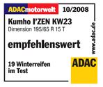 ADAC Teszt Kumho KW23 2008